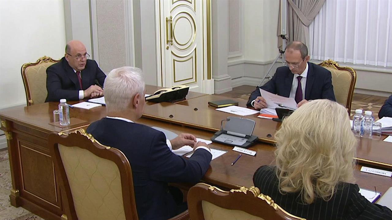 В правительстве говорили о проекте бюджета и льготных кредитах для российских аграриев