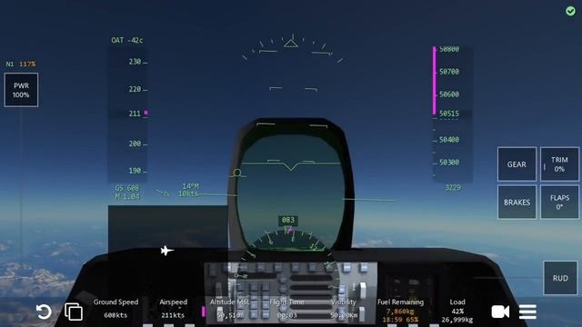 How high can you actually fly in Infinite Flight?