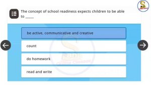 Nistha 4.0 ECCE Course 5 Quiz Answers In English | School Readiness B1