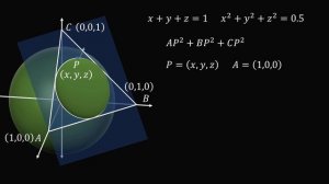 An Unexpected "Outside The Box" Solution - Triangle Sum Of Squares