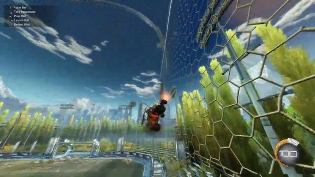 Rocket League wall dash смотреть онлайн