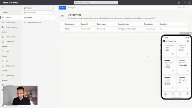 Demo: Use your smartphone as an IoT device смотреть онлайн