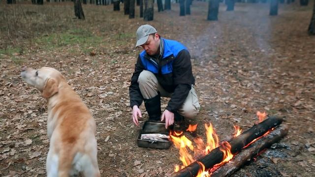 Мини-коптильня. Как быстро закоптить рыбу на природе.