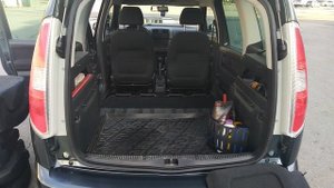 Skoda Roomster 2 багажник