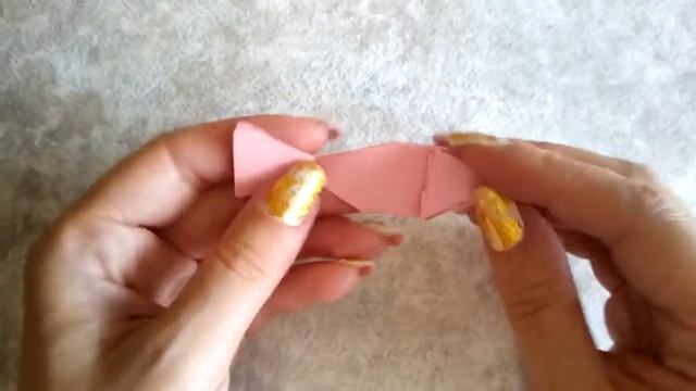 Конфета.Оригами легкое.