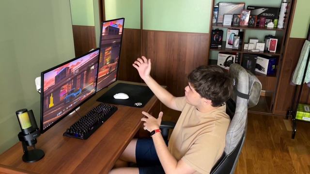 КАК УЛУЧШИТЬ СВОЕ РАБОЧЕЕ МЕСТО? ОБЗОР КРОНШТЕЙНА ДЛЯ ДВУХ МОНИТОРОВ - ONKRON G160 смотреть онлайн