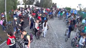 Казанская велоночь.  Утро.  Зилантова гора.