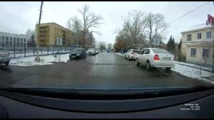 Спасск. Вид из машины.