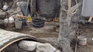 Как делалась беседка из АРТ бетона.