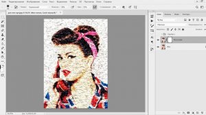 Фотошоп. Photoshop. Стилизация Эффект Штрихов | ?