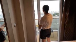 MSC World Europa. Круиз «Жемчужины Персидского залива». Посадка на лайнер, каюта с балконом.