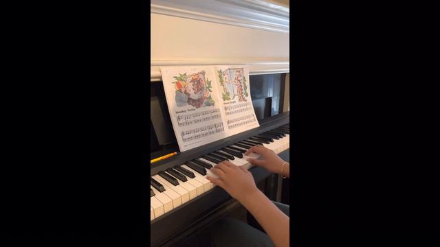 Three Giraffes | Bastien Piano Basics Primer Level | Technic | Saan’s Music смотреть онлайн