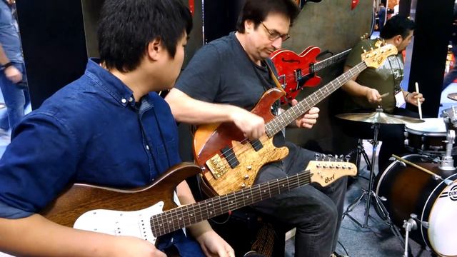 Jam with Jeff Berlin at Winter NAMM 2015 смотреть онлайн