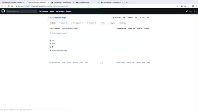 Designing Apps With Calcite Maps/Bootstrap