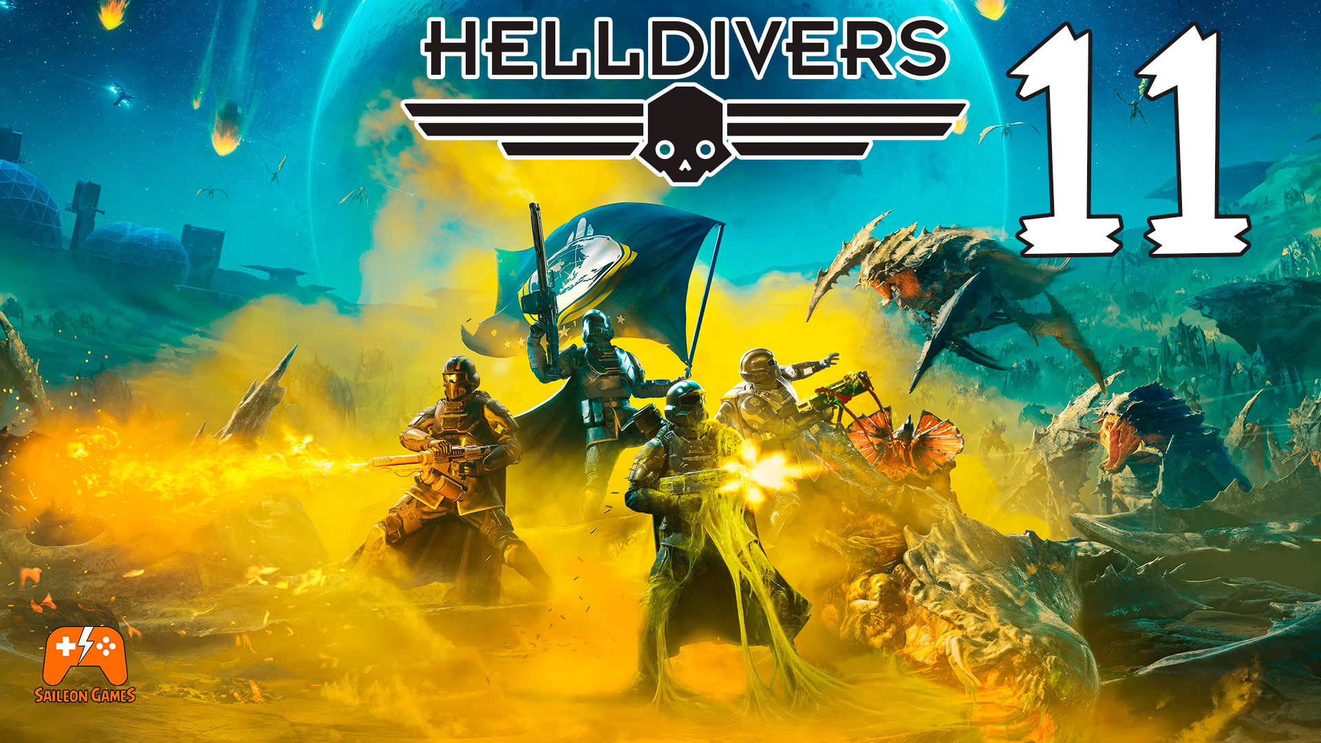 HELLDIVERS 2 ► День 11 Teem Work