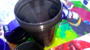 Обзор шейкер из ГАЛАМАРТ  SilaPro с венчиком для смешивания, отсеком под витамины и протеины