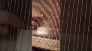 Мастер класс по плетению гобелена, натягивает основу