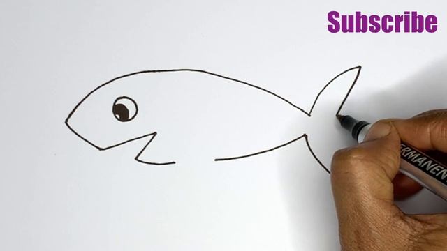 How to Draw Shark Easy Step by Step смотреть онлайн