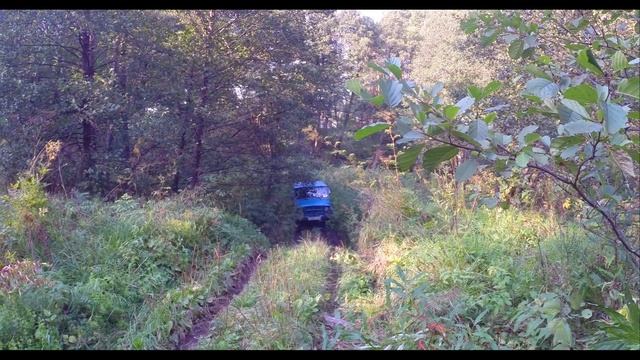 За дровами на УАЗе/ Прокололи колесо/ Таня за рулем смотреть онлайн