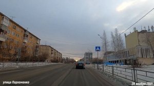 28 ноября 2021 на машине по улице Пархоменко Нижний Тагил