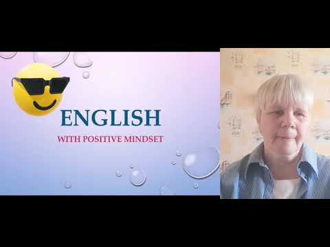 Learn English with positivity / Standing at the window
