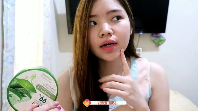 Review The Face Shop Jeju Aloe 99% Fresh Shooting Gel || Verent Rusli смотреть онлайн