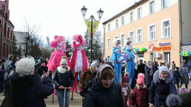 Праздничное шествие на день зеленоградского кота смотреть онлайн