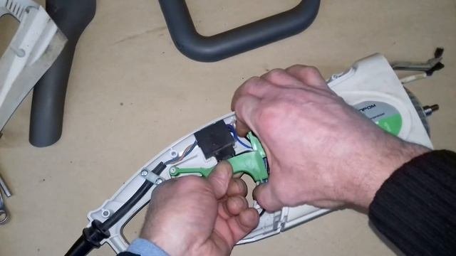 Как сделать включение электропилы мягче !