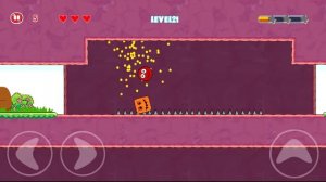 Сражение красного шарика против Босса квадратов.Red Ball 4 от Фаника про шар