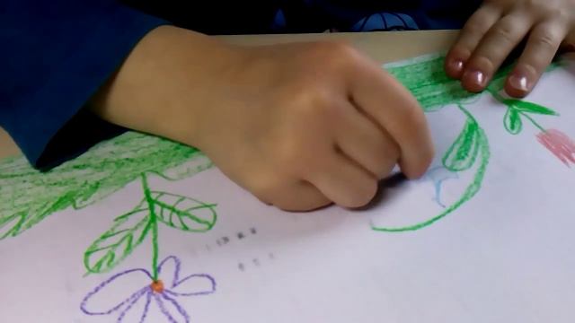 Как рисовать поляну