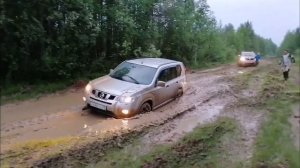 Nissan X-trail 2,0 мкпп на бездорожье