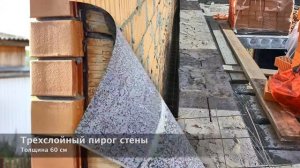 Дом из керамзитобетонных блоков с мансардой и гаражом в Ишеевке
