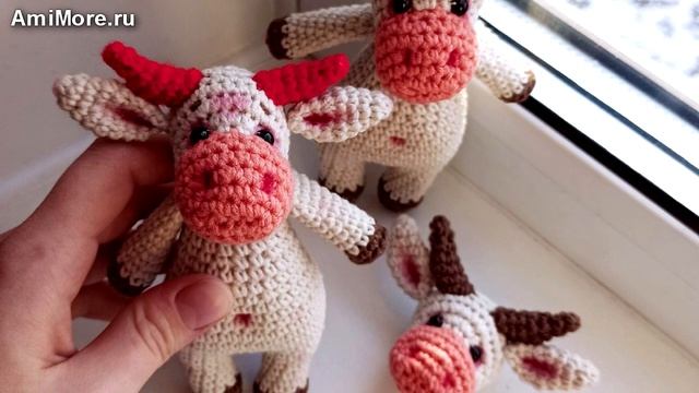 Амигуруми: схема Бычок Бадьян. Игрушки вязаные крючком - Free crochet patterns. смотреть онлайн