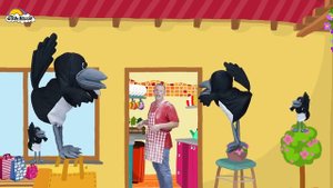 Chocolate Birthday Cake Story for Kids from Steve and Maggie | Wow English TV