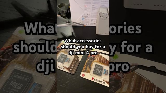 Which accessories should you buy for a dji mini 4 pro? #djimini4pro #dji #drone #flying #usa