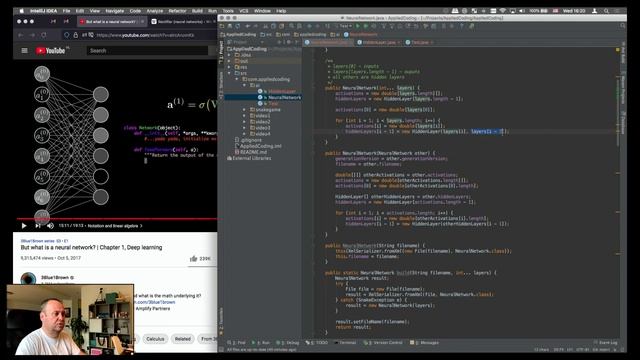 Build an AI from Scratch | Neural Network Java смотреть онлайн