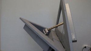 Цепной привод KA 34-K c кронштейнами для треугольных окон, открывание створки на 90 градусов.