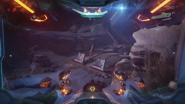 Halo 5: Guardians - начало игры на английском и сложности Heroic. 60fps смотреть онлайн