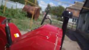 установка моточасов на мини трактор