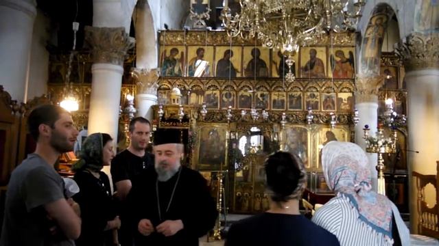 2 Монастырь Святого Неофита (Кипр). Богомольцы из Грузии (Тбилиси).