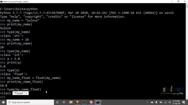 Variables and Data Types | Part 2 | Learn Python in Nepali [2020]