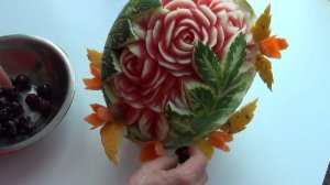 Арбуз carving1/3