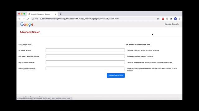 CS50’s Web Programming with Python and JavaScript | Project 0 | Search смотреть онлайн
