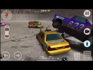 Нарезка эпичных моментов и столкновений в игре Demolition Derby 2, часть 1.