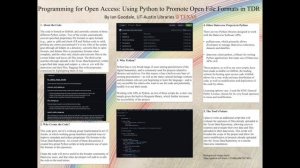 Programming for Open Access: Using Python to Promote Open File Formats in the Texas Data Repository