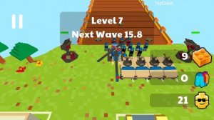 Toys War 3D: Island Battle - Gameplay Wakthrough Part 2 Toy War Army Commander Base Defense Game