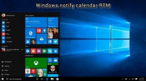 Windows 10 Beta sounds build (10074) and Windows 10 RTM (final version) sounds.