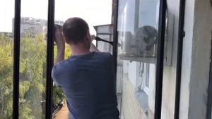 Техническое обслуживание наружного блока кондиционера (чистка)