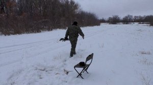 Вепрь ВПО 221-стрельба с рук 200 метров.