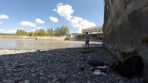 Рыбалка на горного усача  в Осетие .